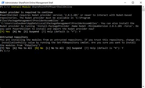PnP PowerShell .